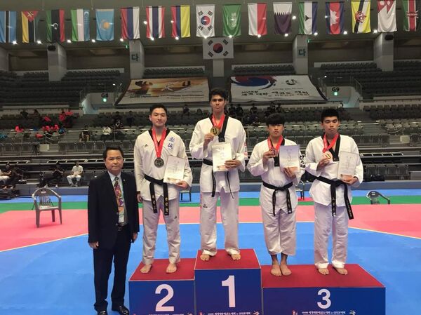 Чемпионате мира по таэквондо WT среди студентов в городе Поханг (Южная Корея) - Sputnik Кыргызстан