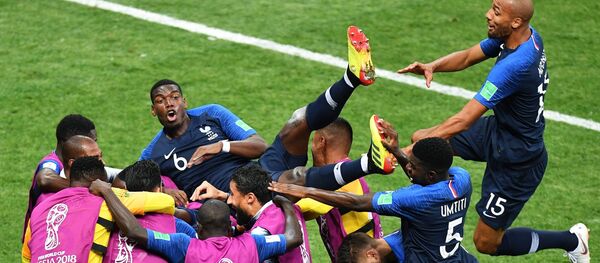 Футбол. ЧМ-2018. Финал. Матч Франция - Хорватия - Sputnik Кыргызстан