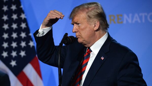 Пресс-конференция президента США Д. Трампа на саммите НАТО - Sputnik Кыргызстан
