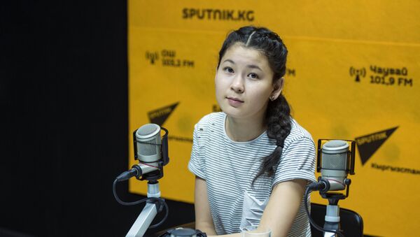 16-летняя Назбийке Керимбаева - Sputnik Кыргызстан