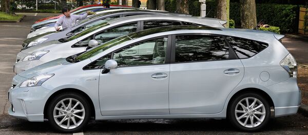 Японский автопроизводитель Toyota Motor в Токио Японский автопроизводитель Toyota Motor в Токио - Sputnik Кыргызстан