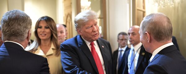 Встреча президента РФ Владимира Путина и президента США Дональда Трампа в Хельсинки - Sputnik Кыргызстан