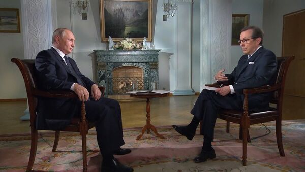 Фрагменты из интервью Путина телеканалу FOX - Sputnik Кыргызстан