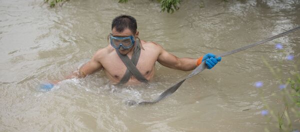 Операция по поиску шестилетнего Миши в БЧК в Бишкеке - Sputnik Кыргызстан