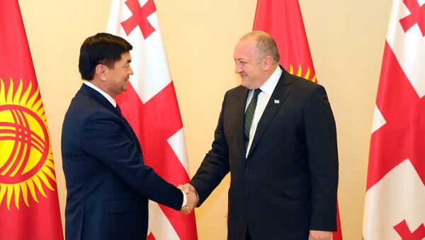 Визит премьер-министра КР Мухамметкалыя Абылгазиева в Тбилиси - Sputnik Кыргызстан