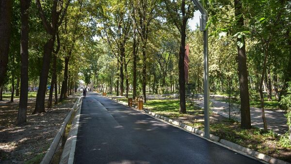 Реконструкция парка имени Фучика в Бишкеке - Sputnik Кыргызстан