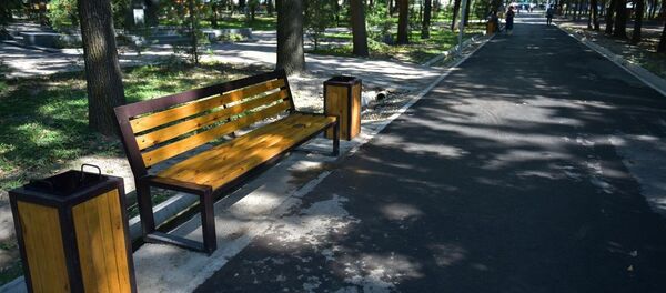 Реконструкция парка имени Фучика в Бишкеке - Sputnik Кыргызстан