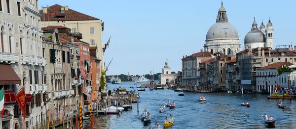 Фестиваль Regata Storica в Венеции Фестиваль Regata Storica в Венеции - Sputnik Кыргызстан