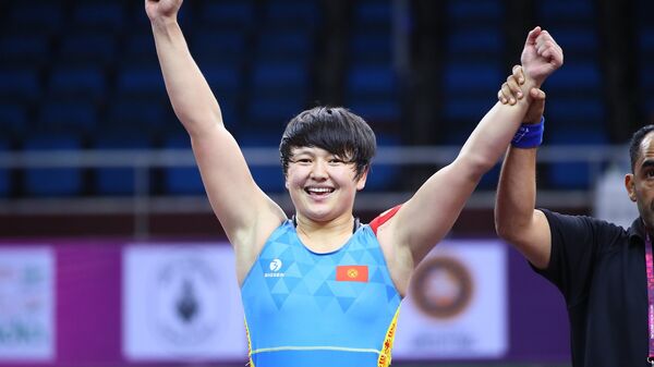Чемпионка Азии среди юниоров Мээрим Жуманазарова - Sputnik Кыргызстан