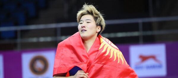 Чемпионка Азии среди кадетов Айпери Медет кызы - Sputnik Кыргызстан