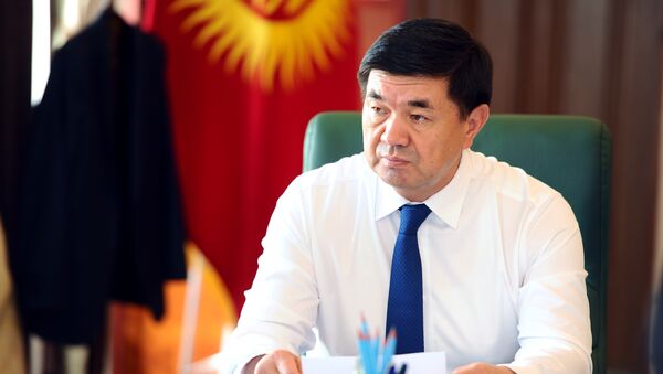 Премьер-министр Мухаммедкалый Абылгазиевдин архивдик сүрөтү - Sputnik Кыргызстан
