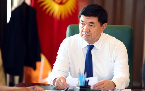 Глава правительства отметил, что все проекты обеспечения питьевой водой регионов страны должны быть завершены в установленные сроки. - Sputnik Кыргызстан