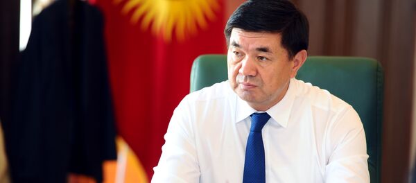 Премьер-министр КР Мухаммедкалый Абылгазиев. Архивное фото Премьер-министр КР Мухаммедкалый Абылгазиев. Архивное фото - Sputnik Кыргызстан