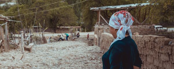 Село Катран Ляйлякского района Баткенской области - Sputnik Кыргызстан