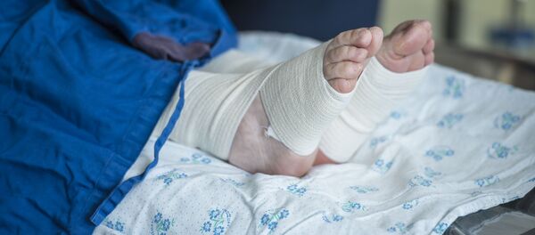 Пациентка в больничной койке. Архивное фото - Sputnik Кыргызстан