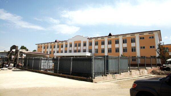 Строительство новой школы-гимназии №18 в Оше - Sputnik Кыргызстан
