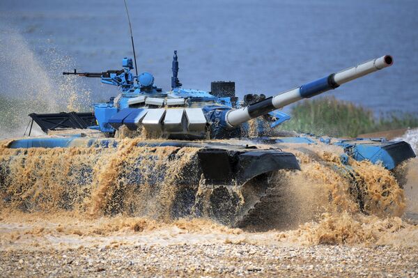 Танковый биатлон-2018. Индивидуальная гонка. Первый этап - Sputnik Кыргызстан