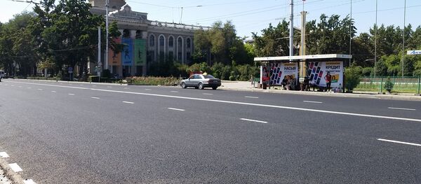 Ремонт части проспекта Чуй — от Манаса до улицы Уметалиева - Sputnik Кыргызстан