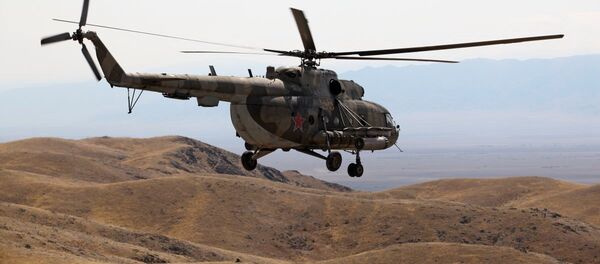 Вертолет. Архивное фото - Sputnik Кыргызстан
