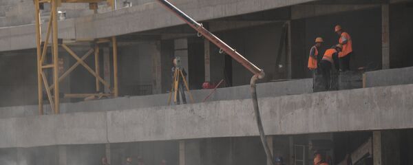 Строительство стадиона Самара Арена - Sputnik Кыргызстан