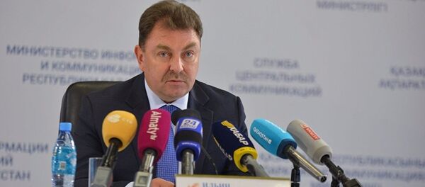 Заместитель министра внутренних дел комитета по ЧС Казахстана Юрий Ильин Заместитель министра внутренних дел комитета по ЧС Казахстана Юрий Ильин - Sputnik Кыргызстан