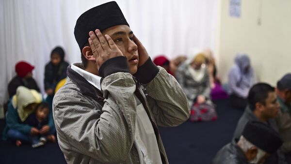 Мусульмане в мексиканском городе Сан-Кристобале - Sputnik Кыргызстан
