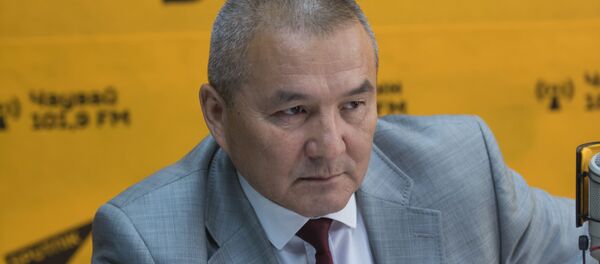 Транспорт жана жолдор министри Жамшитбек Калилов. Архив - Sputnik Кыргызстан