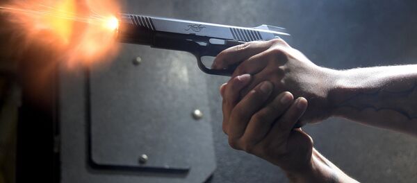 Стрелковый клуб в Инглвуде, штат Калифорния - Sputnik Кыргызстан