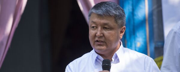 Аким Сузакского района Джалал-Абадской области Эрмекбай Омошев - Sputnik Кыргызстан