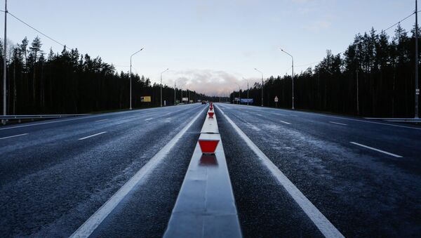 Автомобильной магистраль. Архивное фото - Sputnik Кыргызстан