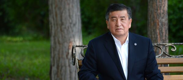 Кыргызстандын пезиденти Сооронбай Жээнбеков. Архив Кыргызстандын пезиденти Сооронбай Жээнбеков. Архив - Sputnik Кыргызстан