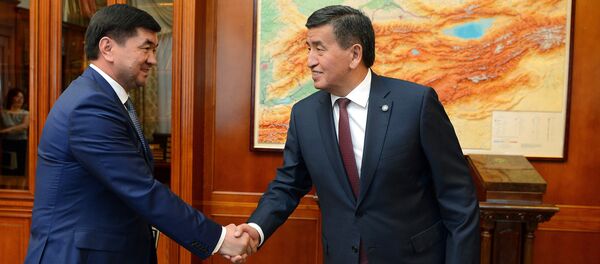 Президент КР Сооронбай Жээнбеков встретился с Мухаммедкалыем Абылгазиевым - Sputnik Кыргызстан