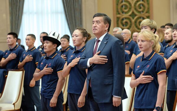 Жээнбеков отметил, что участие в международном спортивном мероприятии — это уже достижение. - Sputnik Кыргызстан