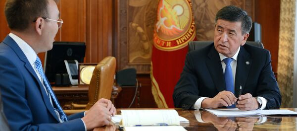 Президент Сооронбай Жээнбеков принял Толкунбека Абдыгулова - Sputnik Кыргызстан