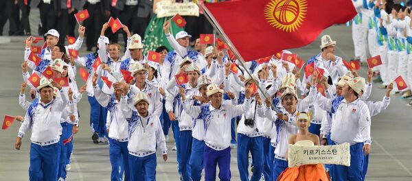 Церемония открытия Азиатских игр 2014 в Инчхоне - Sputnik Кыргызстан