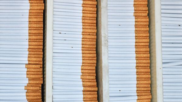 Производство сигарет. Архивное фото - Sputnik Кыргызстан