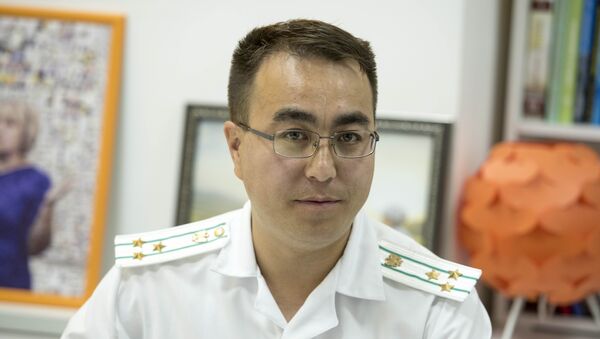 Пресс-секретарь ГНС КР Эркин Сазыков - Sputnik Кыргызстан