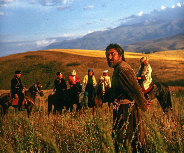 1989-жыл. Байдөбөтов атактуу акын Токтогулдун образын 40 жашында аткарган - Sputnik Кыргызстан