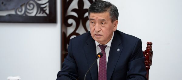 Рабочая поездка Сооронбая Жээнбекова в Ошскую область - Sputnik Кыргызстан