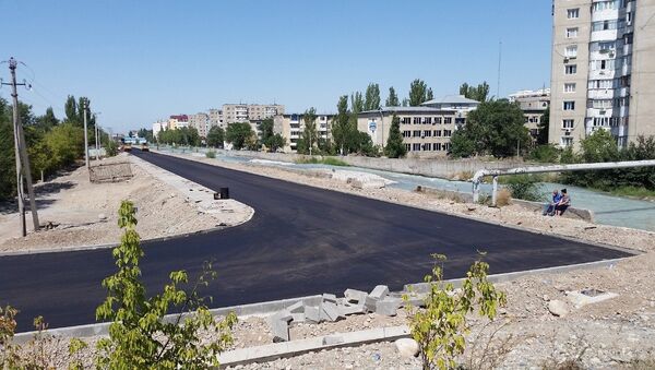 Строительство западной части улицы Малдыбаева в Бишкеке - Sputnik Кыргызстан