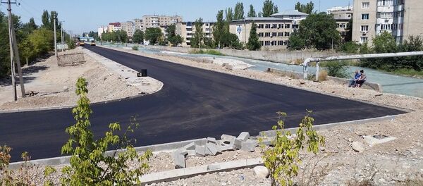 Строительство западной части улицы Малдыбаева в Бишкеке - Sputnik Кыргызстан