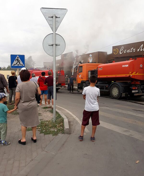 Пожар в лагманной в Бишкеке - Sputnik Кыргызстан