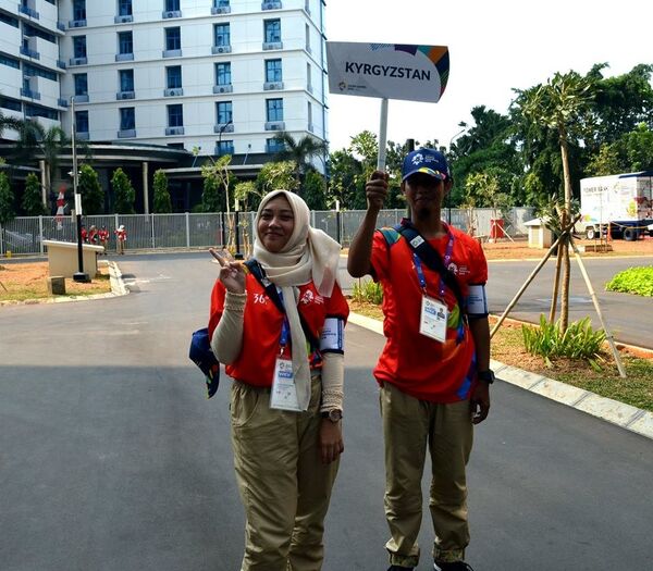 Церемония открытия азиатских игр в Джакарте - Sputnik Кыргызстан