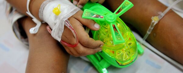 Ребенок в больнице. Архивное фото - Sputnik Кыргызстан