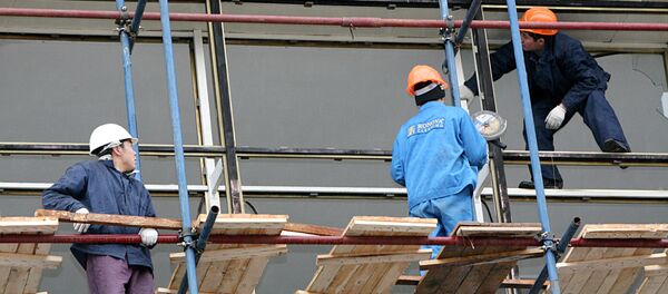 Снос здания гостиницы Россия - Sputnik Кыргызстан