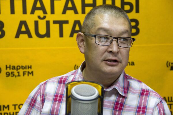 Исполнительный директор ОО Тосор Коому Тыныбек Жукешов - Sputnik Кыргызстан