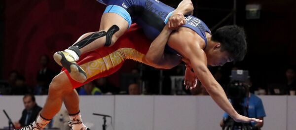Азиатские игры 2018. Греок-римская борьба до 60 кг. Финал - Sputnik Кыргызстан