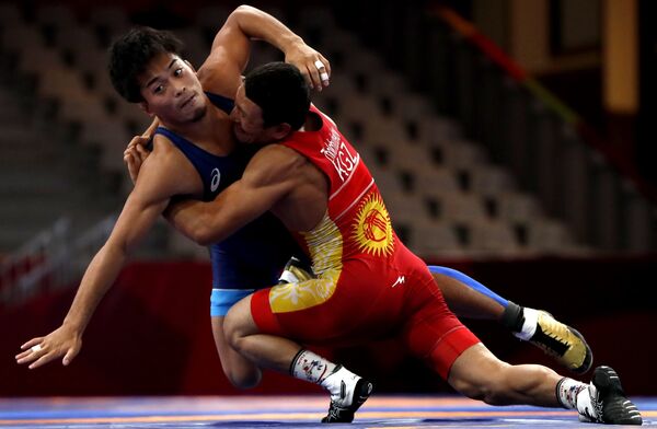 Азиатские игры 2018. Греок-римская борьба до 60 кг. Финал - Sputnik Кыргызстан