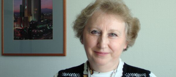 Вице-президент фонда Миграция XXI век Наталья Власова Вице-президент фонда Миграция XXI век Наталья Власова - Sputnik Кыргызстан