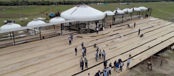 Как выглядит Кырчын перед ВИК — съемка с высоты птичьего полета Как выглядит Кырчын перед ВИК — съемка с высоты птичьего полета - Sputnik Кыргызстан